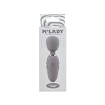 M’Lady Tiny Vibrating Wand - Grey 